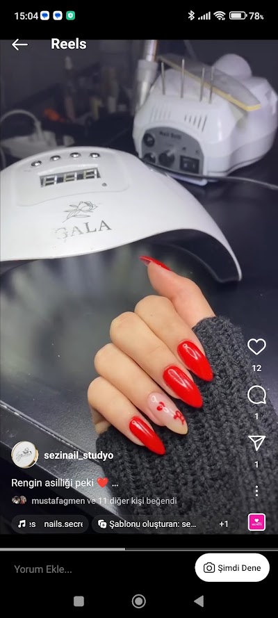 Sezin Nail art — kare 5