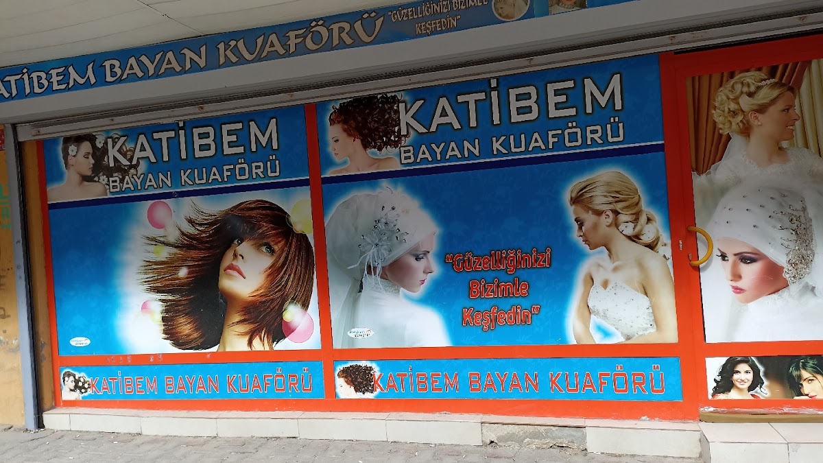 KATIBEM BAYAN KUAFÖRÜ — salondan bir kare