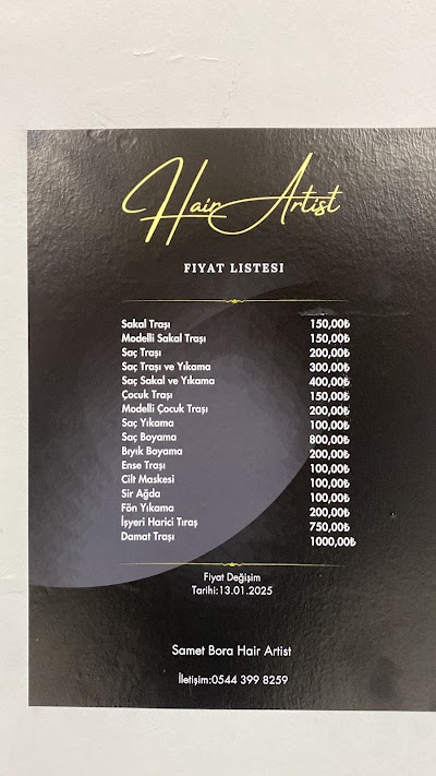 Samet Bora Haır Artıst — kare 3