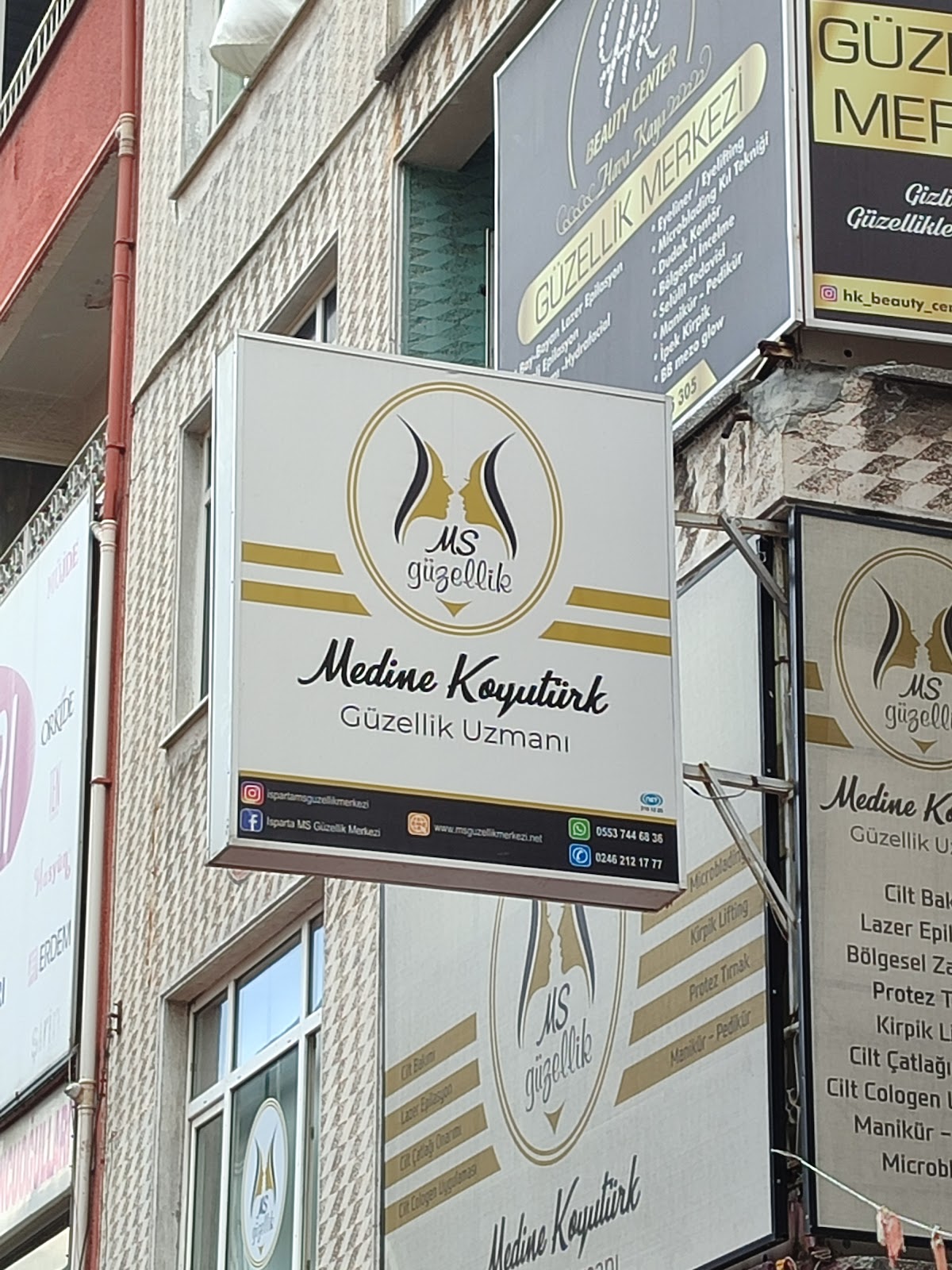 MS Güzellik Merkezi — salondan bir kare