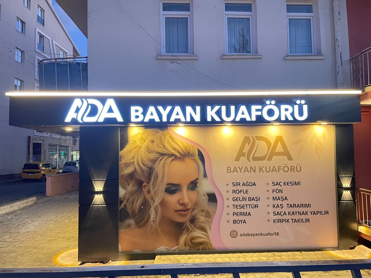 Ada bayan kuaförü — salondan bir kare