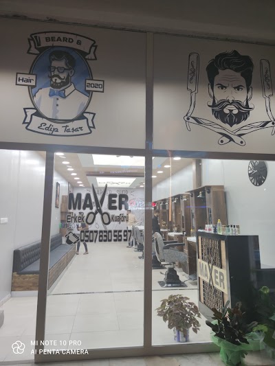 Maxer erkek kuaför — kare 2