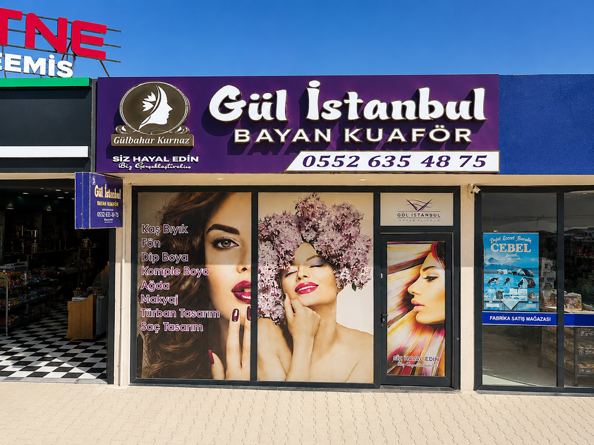 Gül İstanbul Bayan Kuaförü — salondan bir kare
