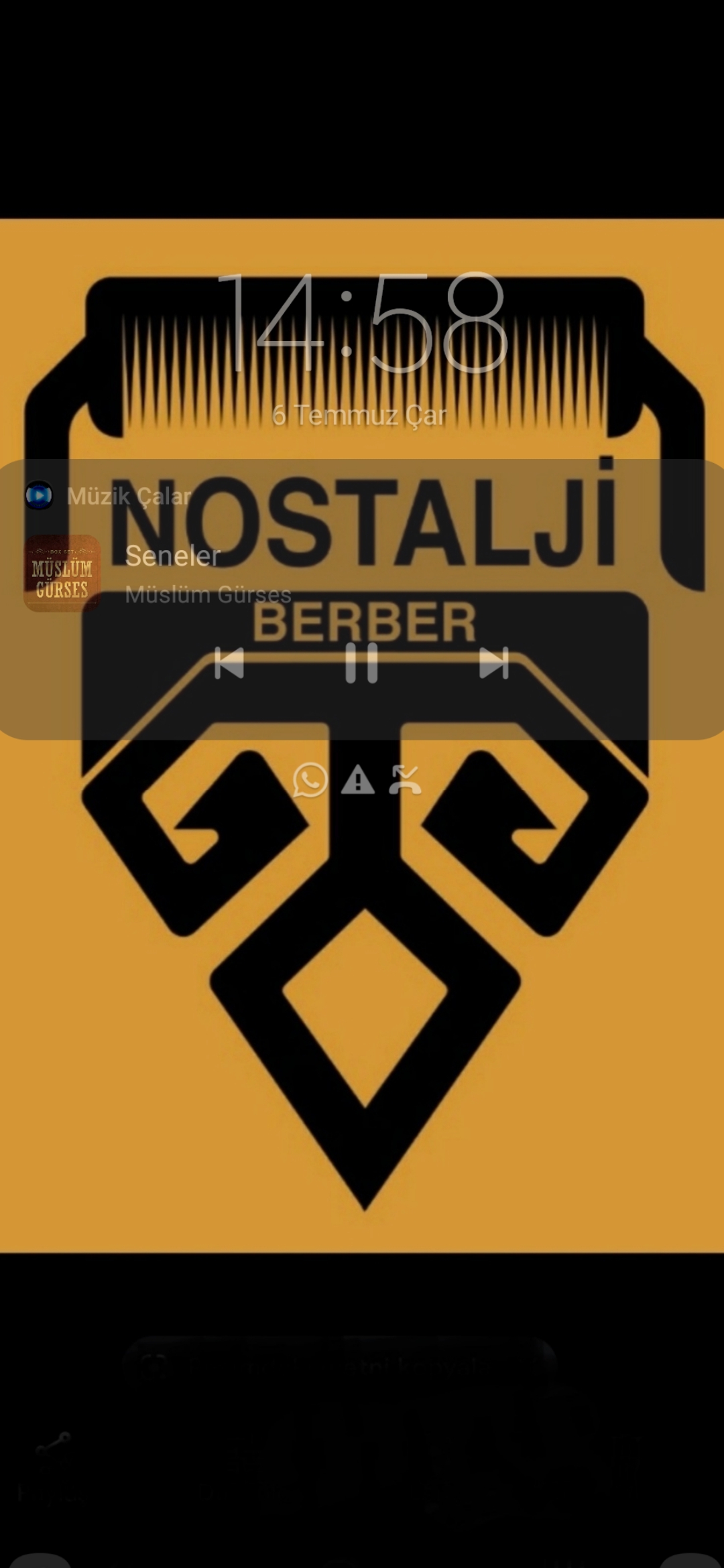 Nostalji Berber — salondan bir kare
