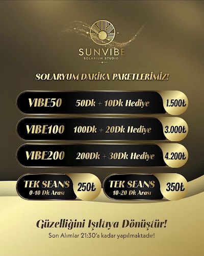 SUNVIBE SAMSUN SOLARIUM STUDIO — kare 2
