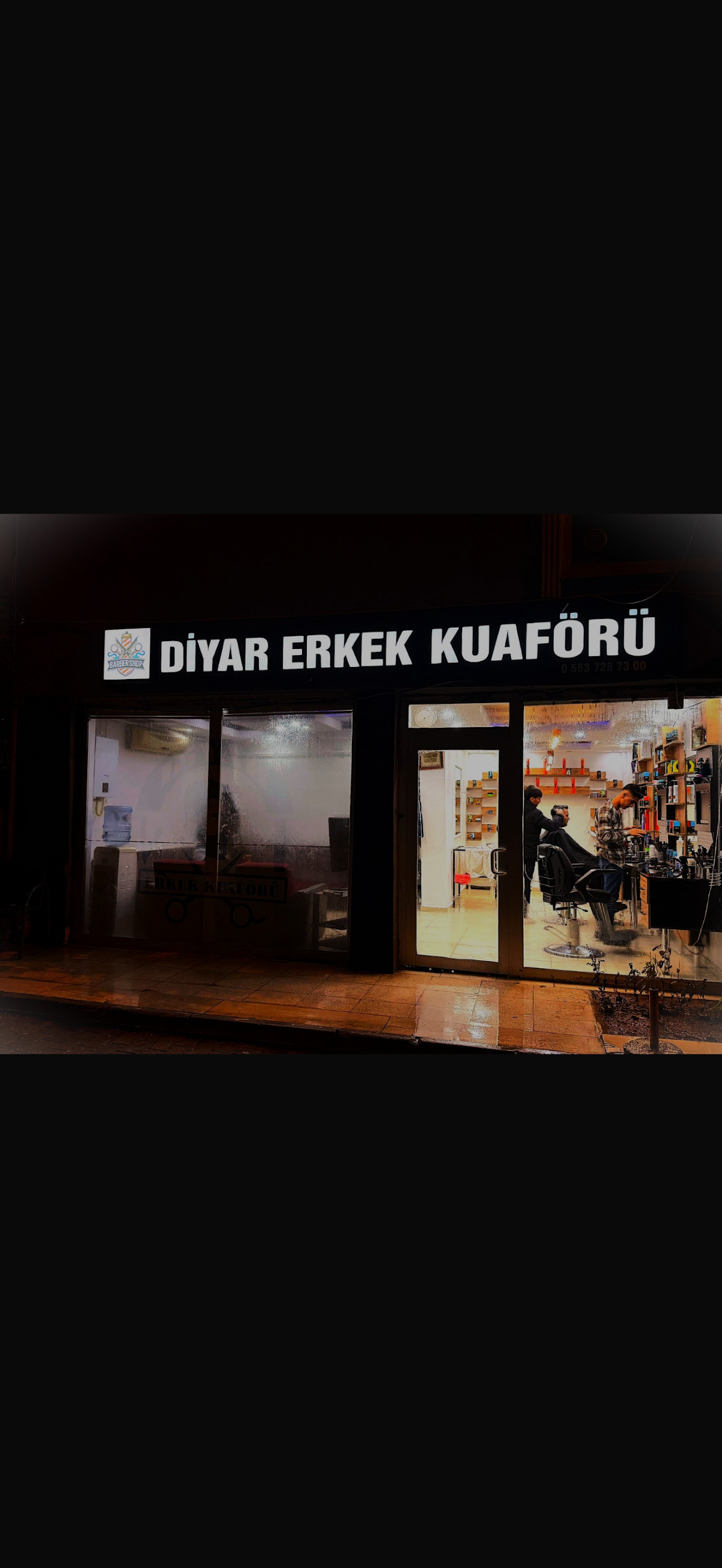 DİYAR ERKEK KUAFÖRÜ — salondan bir kare