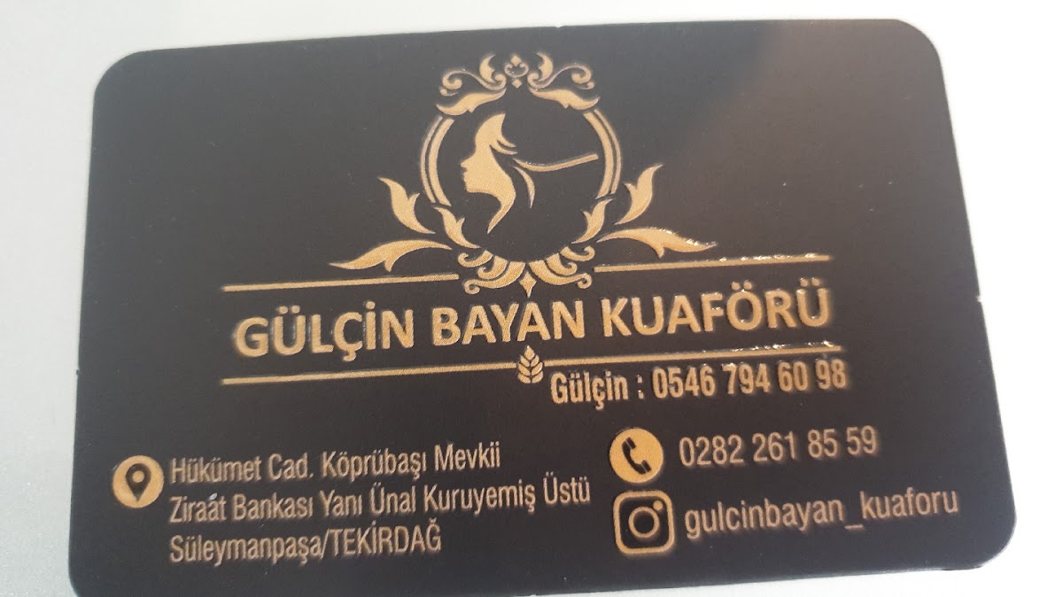 Gülçin bayan kuaförü — salondan bir kare