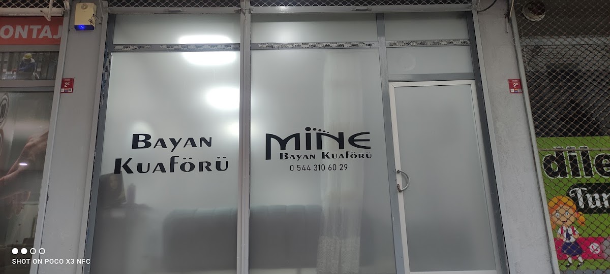 Mine Bayan Kuaförü — salondan bir kare