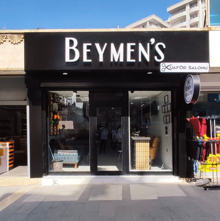 Beymen's Erkek Kuaför Salonu — salondan bir kare
