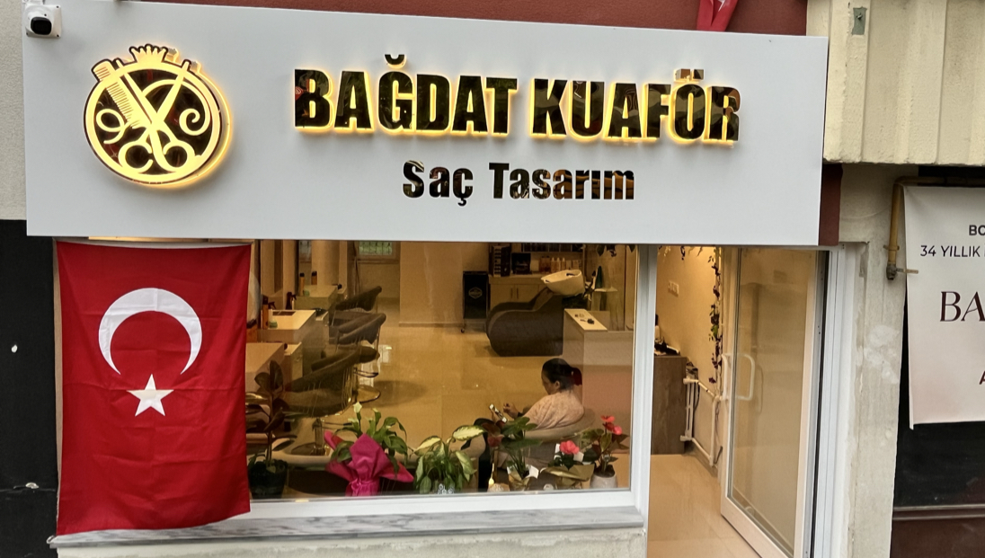 Bağdat Kuaför — salondan bir kare
