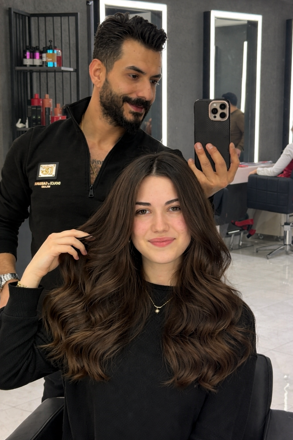 Benoit Bayan Kuaförü — salondan bir kare