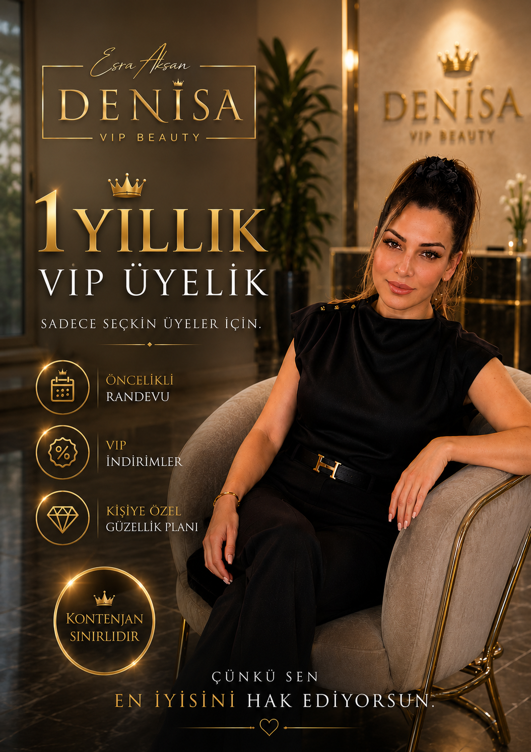 Denis'a Vip Beauty — salondan bir kare