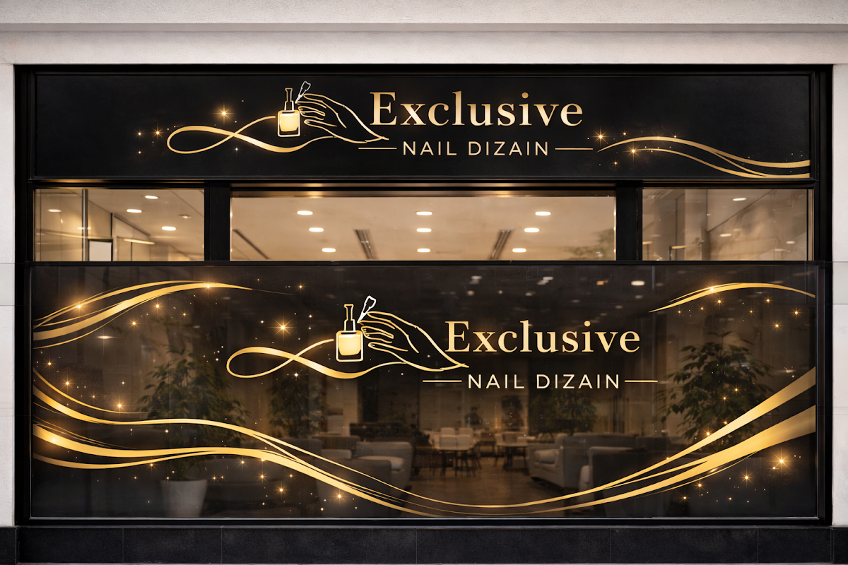 Exclusive nail dizain — salondan bir kare