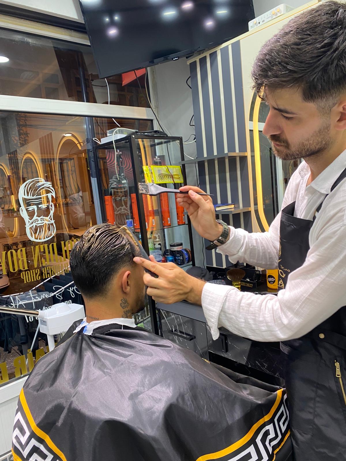 GoldenboyBySamet — salondan bir kare
