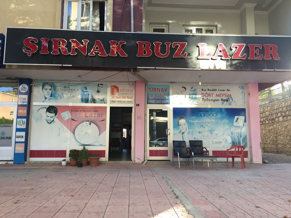ŞIRNAK BUZ LAZER — salondan bir kare
