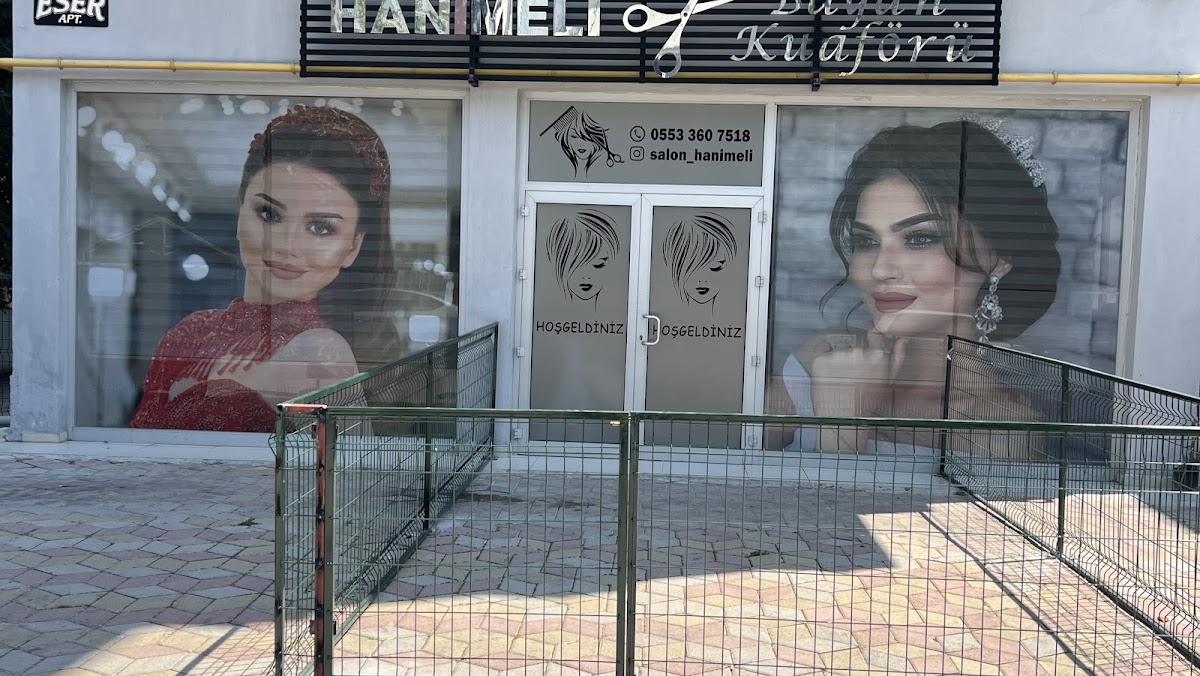 Hanimeli Bayan Kuaförü — salondan bir kare