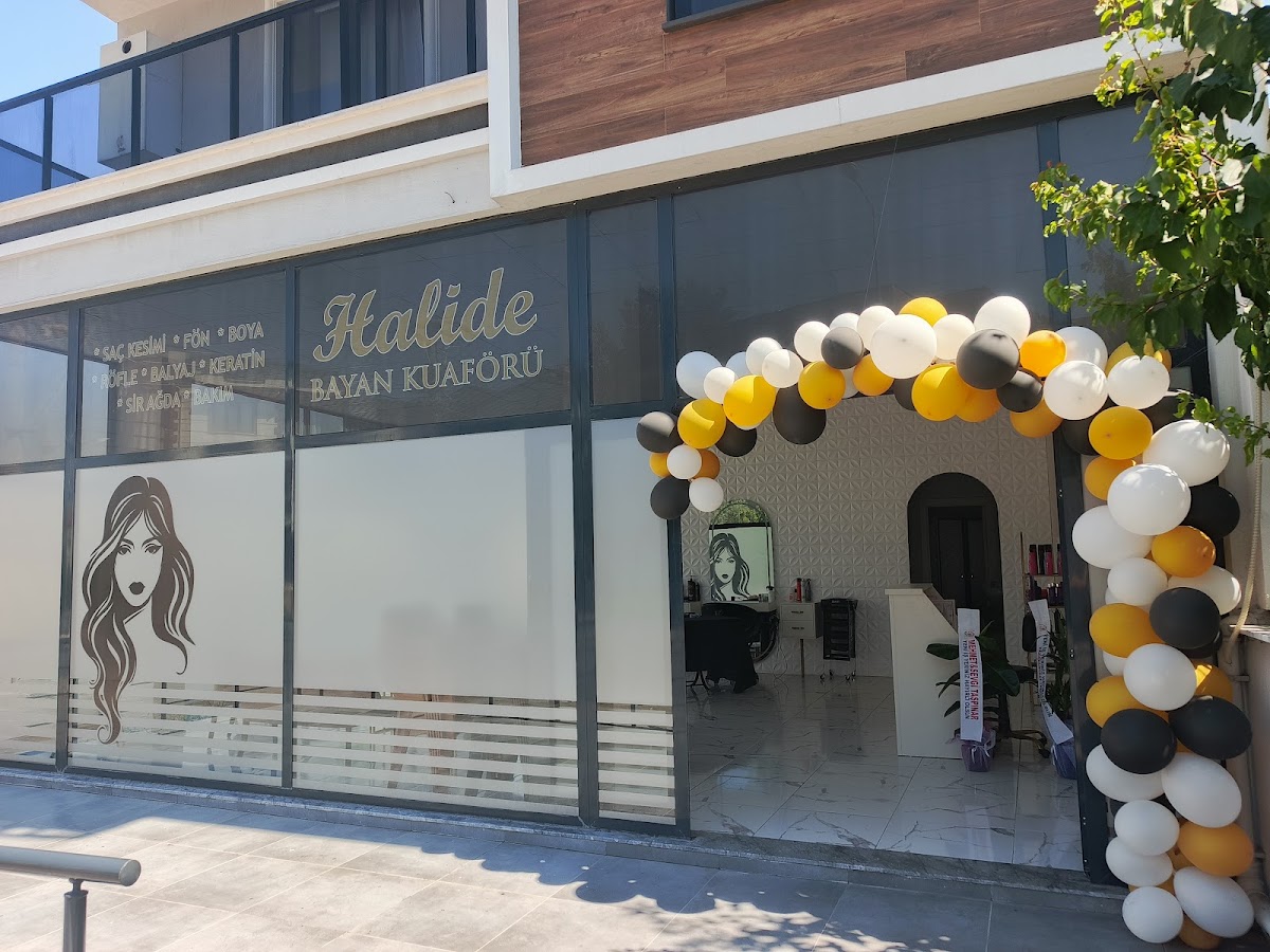Halide bayan kuaförü — salondan bir kare