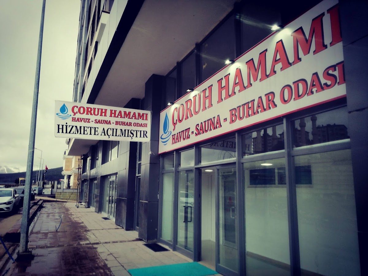 Çoruh Hamamı Bayburt — salondan bir kare