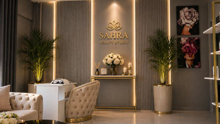 Sahra Beauty Studio — salondan bir kare