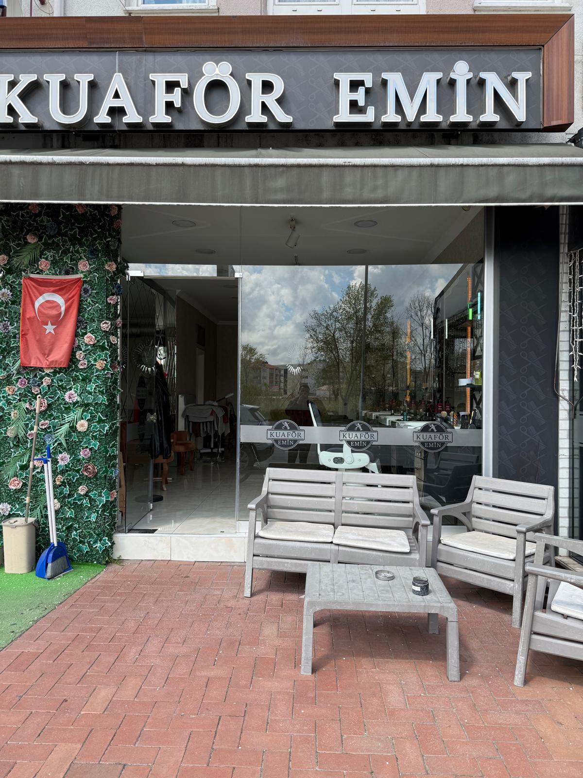Kuaför Emin — salondan bir kare