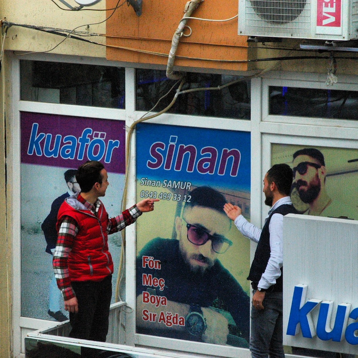 Kuaför Sinan — salondan bir kare