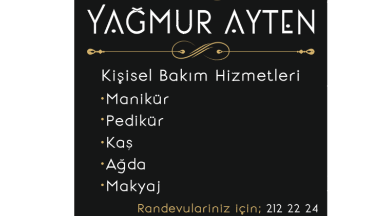 Kuaför Yağmur Ayten — salondan bir kare