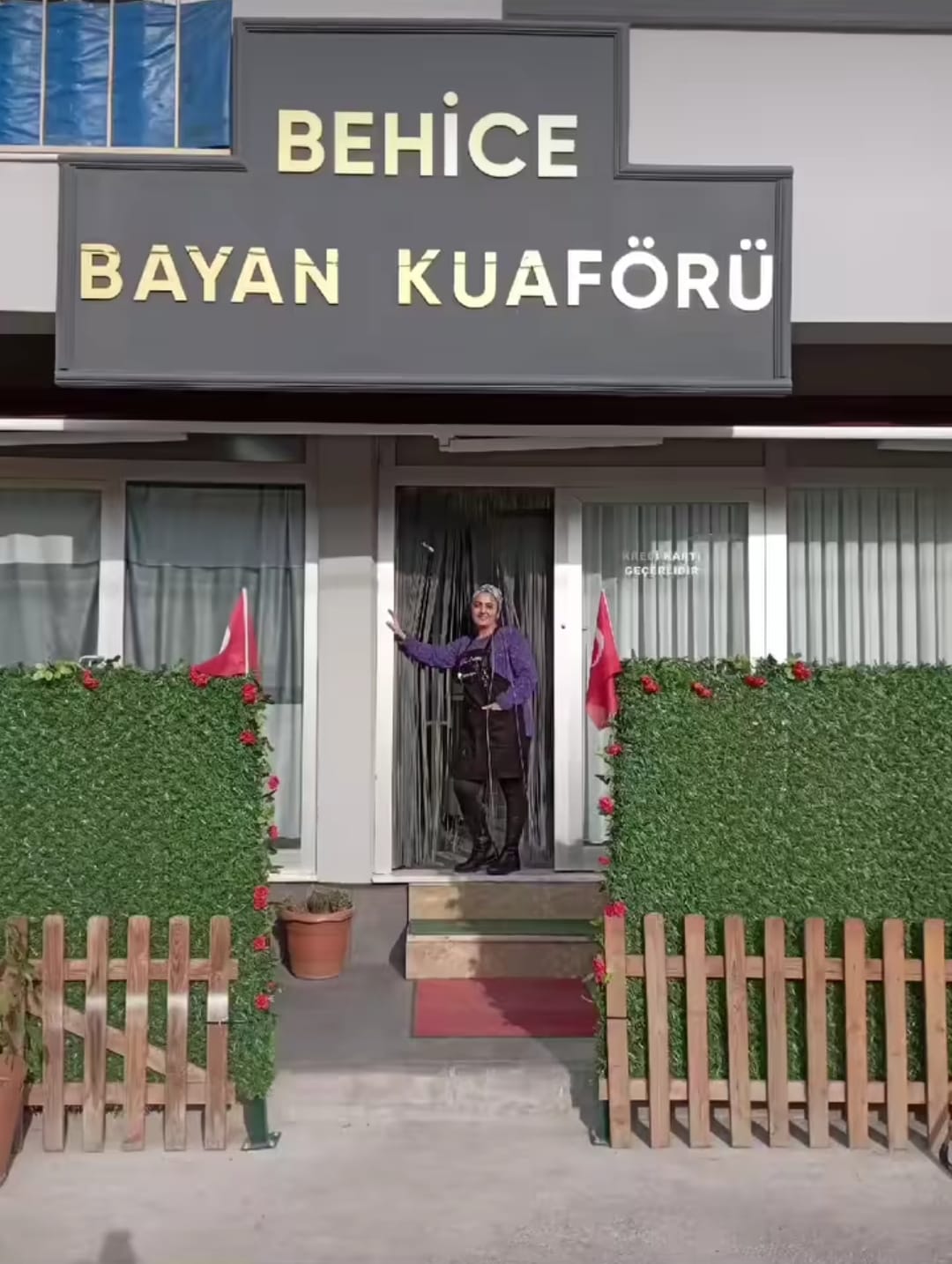 Behice Bayan Kuaförü — salondan bir kare