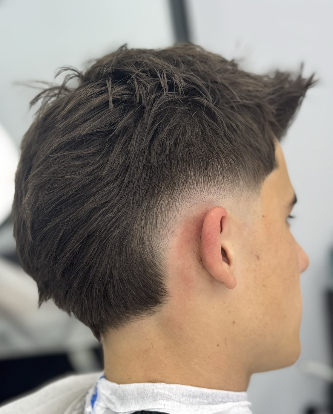 BARBER SHOP FADE ✂️ — salondan bir kare