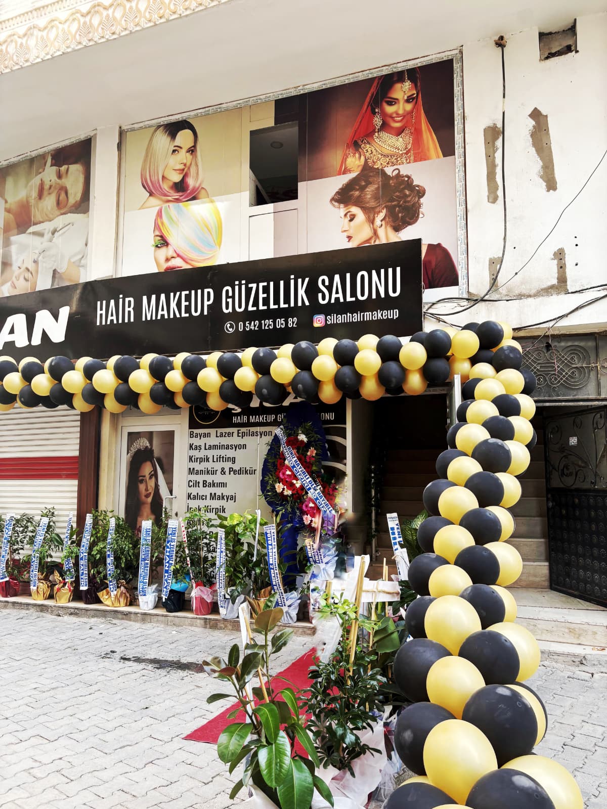 ŞİLAN HAİR MAKEUP KUAFÖR ve GÜZELLİK SALONU — salondan bir kare