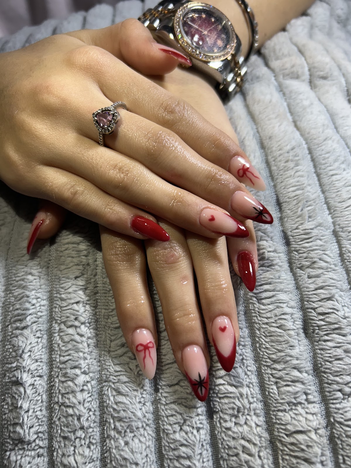 Sema nail art — salondan bir kare