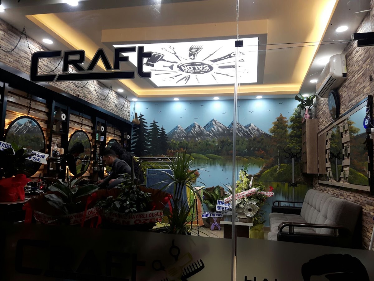 Craft Erkek Kuaför — salondan bir kare