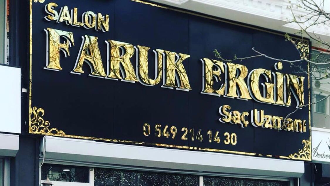 Salon Faruk Ergin — salondan bir kare